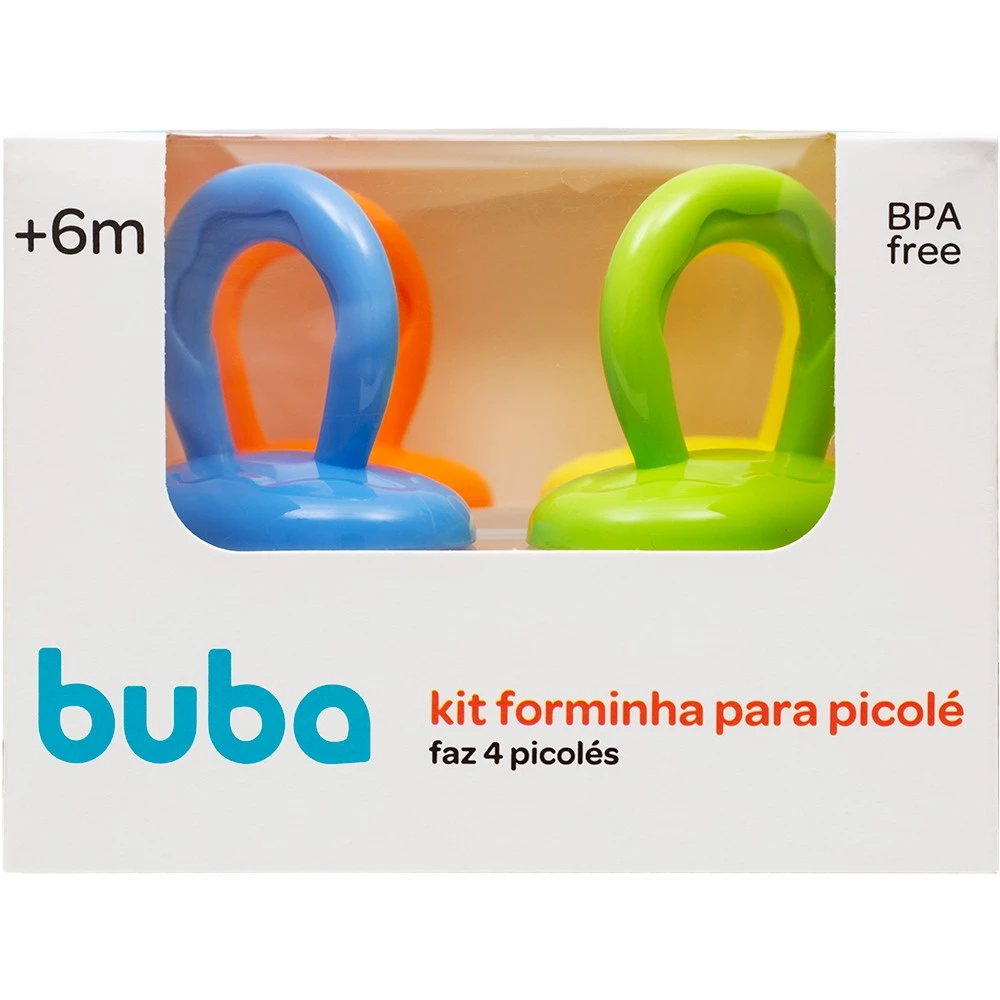 Kit Forma Para Picolé Buba